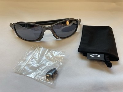 Oakley Hatchet Pewter Sunglasses - Black Iridium - VERY NICE
