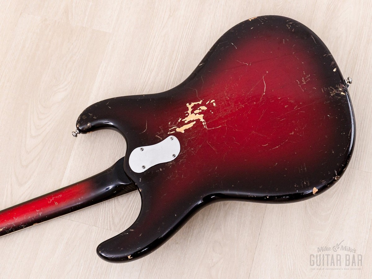 1964 Mosrite Ventures Model Vintage Guitar Red Sunburst w
