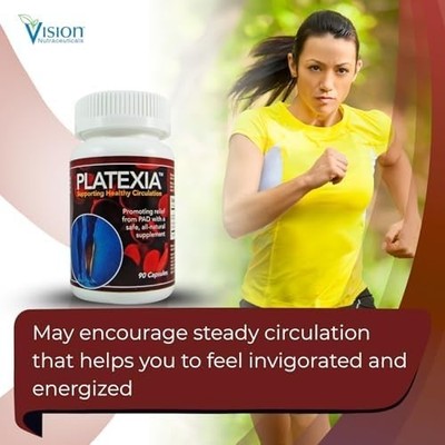 Platexia with 3000 FU Nattokinase Supplement NSP-2 Natural Blood Thinner Supp..
