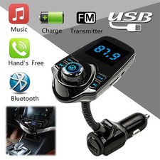 Bluetooth Wireless Car Kit FM Transmitter MP3 Player Radio Adapter USB Charger