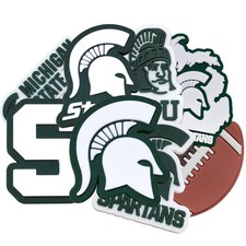 Michigan Green 8Pcs Shoe Charms, PVC Shoe Decoration Charms with Logo for Men...