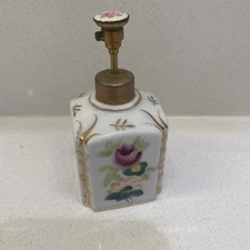Vintage Irice Product Perfume Bottle Hand Painted Made in France 