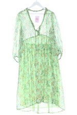 ZARA Abito blusa Donna Abito Taglia IT 42 verde-rosso-bianco sporco stile casual