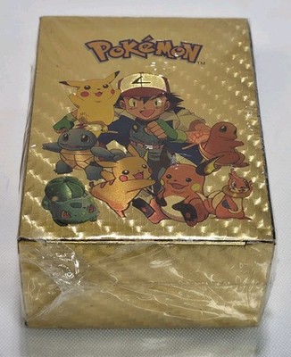 110 pcs gold pokemon cards Character Foil Rare Golden Cards Price in Pakistan Pokémon Gold Foil Card Set