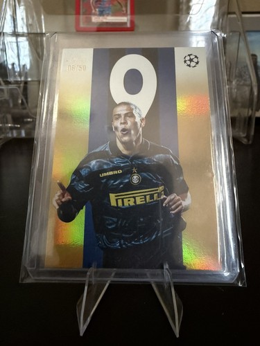 Topps 2025-26 UEFA Club Competitions Best of the Best Ronaldo BB-1 Gold /50