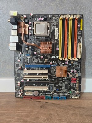ASUS P5K-C High-End LGA775 + CPU Intel Core 2 Duo E6600, Fully Tested