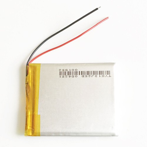 Batteria ricaricabile Lipo 3,7 V 1500 mAh 504050 per cellulare Bluetooth PLUG - Foto 6 di 18