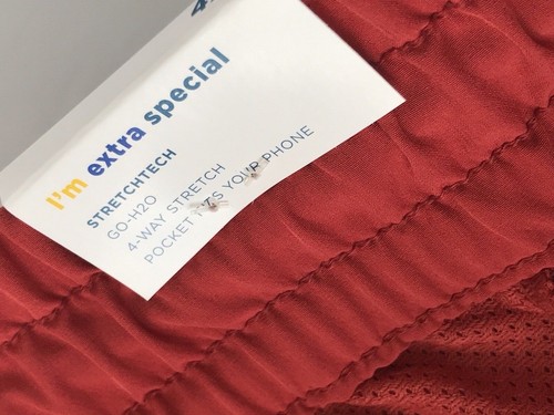 Shorts Curvy Plus size 4X High Rise Athletic 4-way Stretch Activewear Unisex - Picture 7 of 16