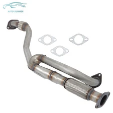 Exhaust Y Flex Pipe For 2009-2017 Buick Enclave Chevy Traverse GMC Acadia 3.6L