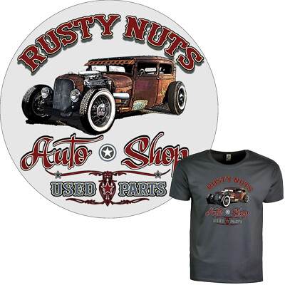 T-Shirt Auto Werkstatt Hot Rod Oldtimer Garage Tuning Biker Speedshop *1004 X