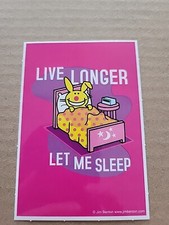 Happy Bunny Sticker, Jim benton, cute, funny.