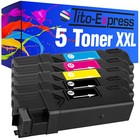 5 Toner XXL PlatinumSerie für Xerox 6020 WorkCentre 6025 6027 Phaser 6020 6022 6