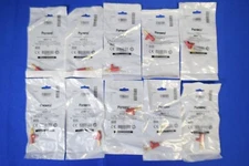 Pomona 4897-2 Banana Plug, Solderless & Stackable, 15 A, Red (Qty. 10)