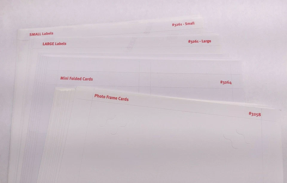 Avery Special Occasion Variety Pack - Inkjet - 36 Blank Greeting Cards & Labels - Image 4 of 4