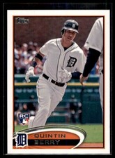 2012 Topps Update Quintin Berry RC #US229 Detroit Tigers