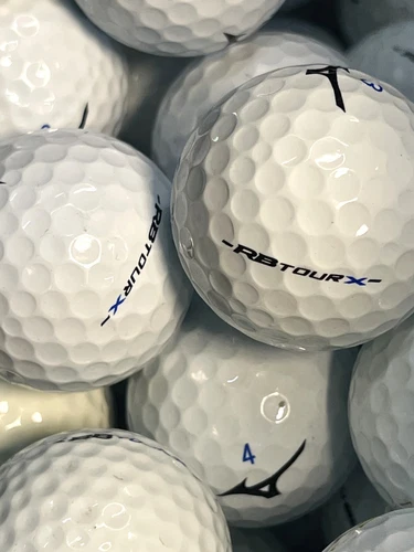 12 Near Mint AAAA White Mizuno RB Tour-X Used Golf Balls