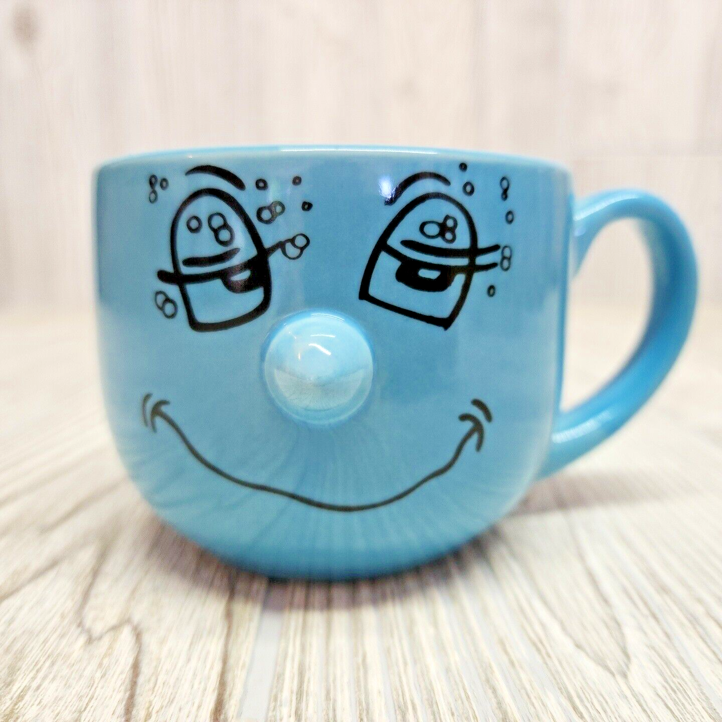 Man Face Coffee Mug - Novelty Ceramic Cup For Hot Or Cold Drinks