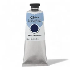 Cranfield Blue Haven Etch Ink, 75ml Tube, Prussian Blue, BLCN24915