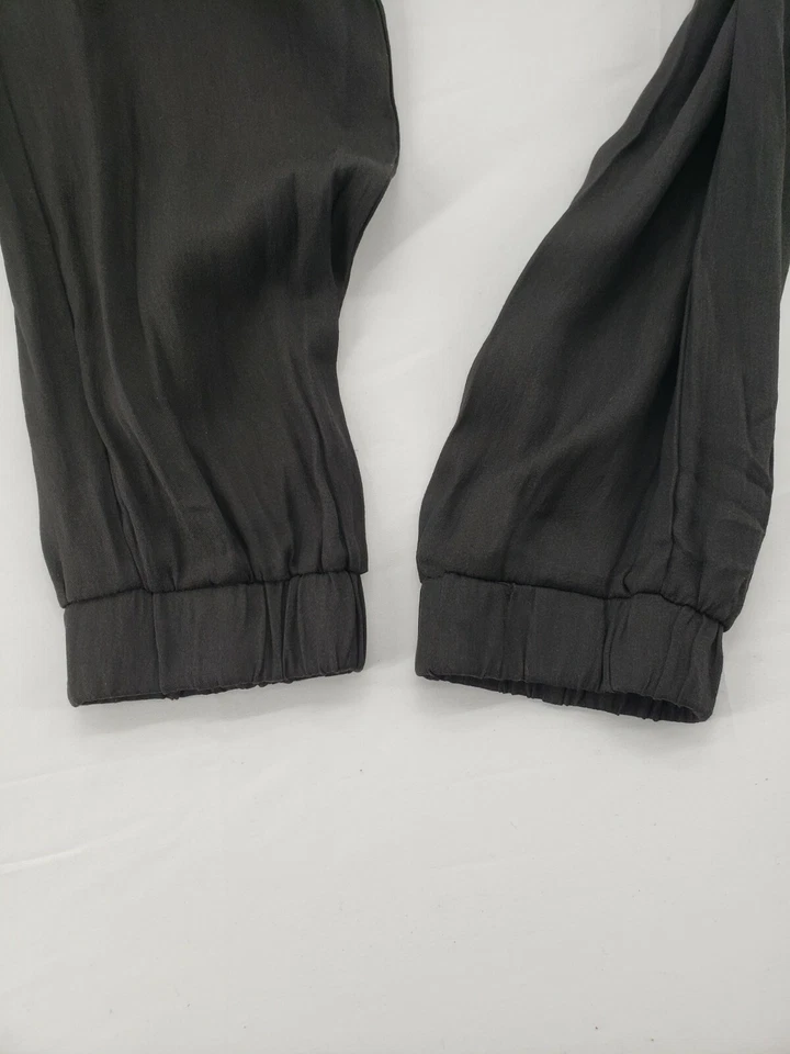 Pantalones de vestir B York para mujer talla L negros con cinturón trenzado cintura NUEVOS NUEVOS CON ETIQUETAS Foto 3 de 4