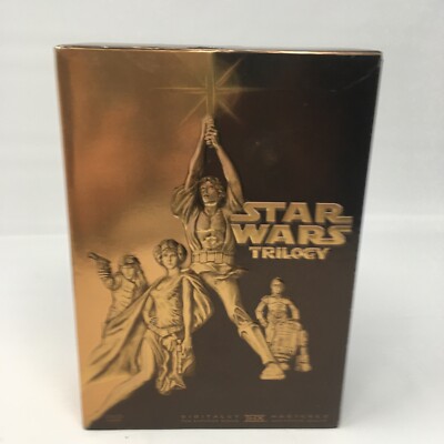 Star Wars Trilogy DVD 4 Disc Set 24543123453| eBay