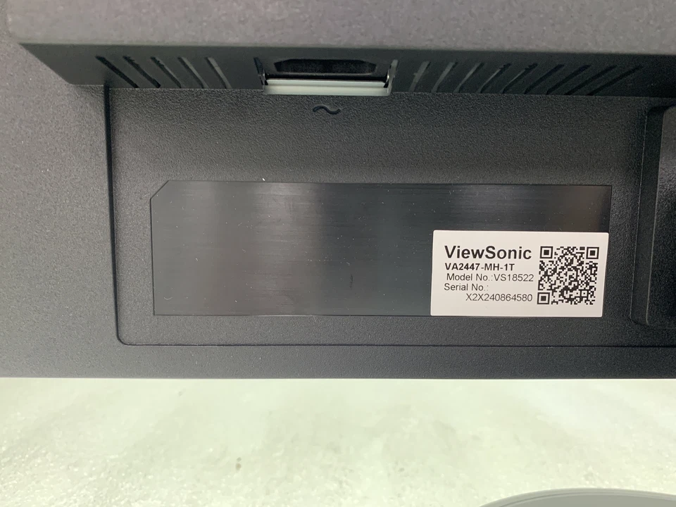 VIEWSONIC VS18522 VA LED 5MS 1920*1080 24" FULL HD MONITOR w/STAND - Image 4 of 4