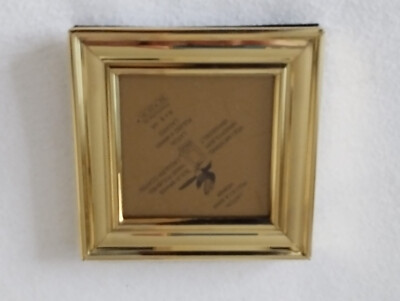 Erno Bilderrahmen , Model Hamburg - messing 6x6cm