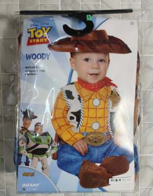Disney Pixar Toy Story Woody Costume Outfit Spirit Halloween