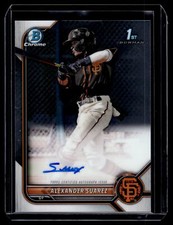 Alexander Suarez 2022 Bowman Chrome 1st Autograph Auto Card #CPA-ASR