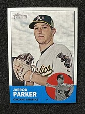 JARROD PARKER #247 2012 Topps Heritage Baseball QTY Oakland Athletics