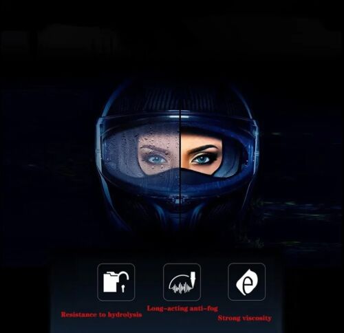 Motorcycle Helmet Anti Fog Film For LS2 FF900 VALIANT ii Pinlock Visor Lens Stic - Foto 6 di 17