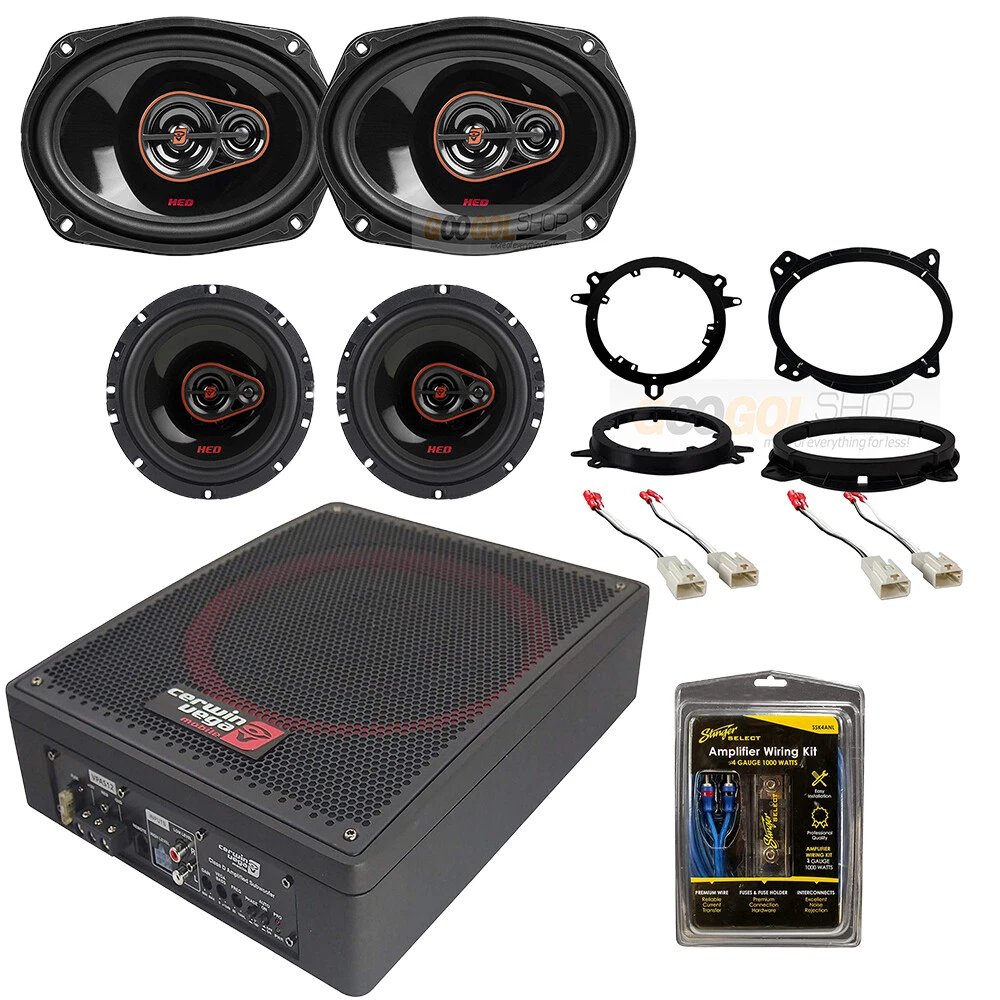 Cerwin Vega front Rear Door Speakers 10