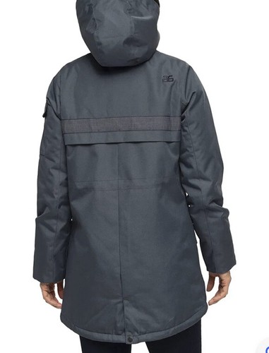 Arctix Women's Cascade Insulated Winter Jacket Coat Gray Removable Hood Size L - Picture 3 of 14