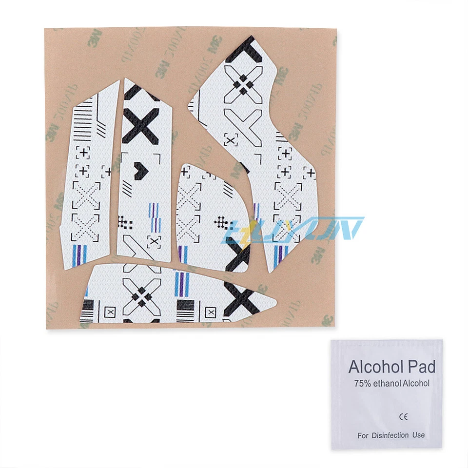 Side Sticker Anti-Skid Printed Grip Sticker For Logitech G502 LightSpeed Mouse - Image 2 of 4