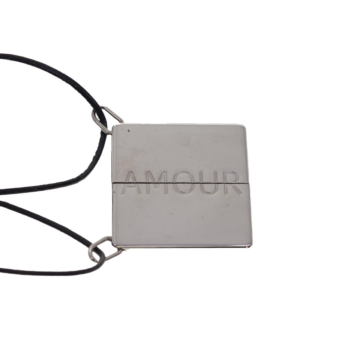 HERMES AMOUR Necklace Metal Silver Auth am4165 | eBay HERMES AMOUR Necklace Metal Silver Auth am4165 | eBay