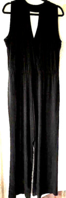 BEIGE by ECI WOMAN women's JUMPSUIT BLACK SIZE 2X