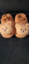 Cartoon Bear Slipper Non-Slip Soled Soft Plus 2-3 Year NOW $6.74