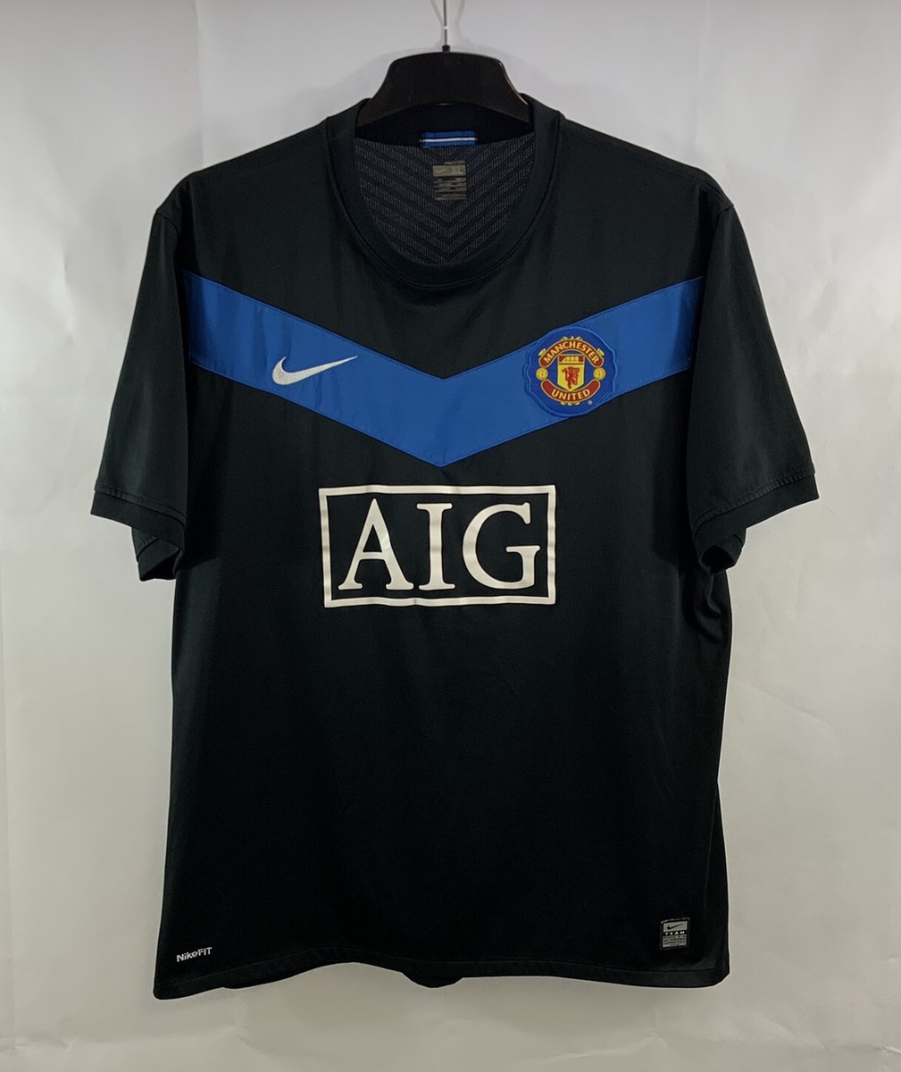 Nike Manchester United 長袖シャツ 黒 s□ナイキ/NIKE マンチェスターユナイテッド ユニフォーム/長袖
