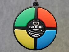 Hasbro Brands NEW * Simon Game Clip * Blind Bag Series 2 Key Chain Monogram