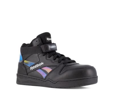 Reebok BB4500 RB494 Womens Black Composite Toe Work Sneaker  8.5 M Worn In Store
