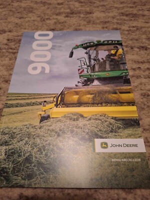 John Deere 9000 10/22  Prospekt Traktor Schlepper