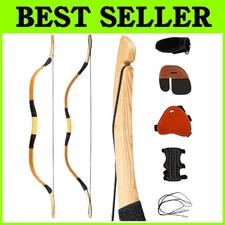 54" Horse Bow Set, 20-50lbs for Hunting