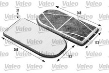 2x Filter Innenraumluft VALEO PROTECT 698470/2x Aktivkohlefilter für BMW 7er E38