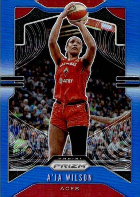 A'ja Wilson 2020 Panini Prizm WNBA Blue