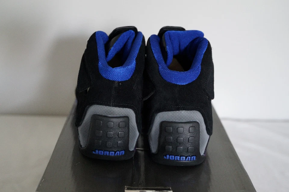 Nuevo Original Air Jordan 18 XVIII Negro Sport Royal OG 2003 talla 9 sin bolsa Foto 4 de 4