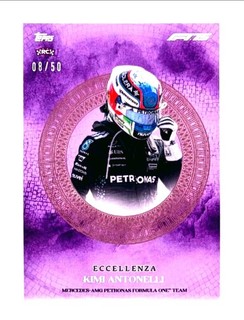 Kimi Antonelli Eccellenza /50 !!! 🔥 MINT!! Helmet 2025 Topps Chrome F1 75th RC