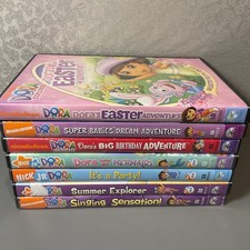 dora the explorer 7 dvd lot