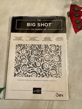 Stampin' Up! Sizzix Big Shot Embossing Swirls And Curls
