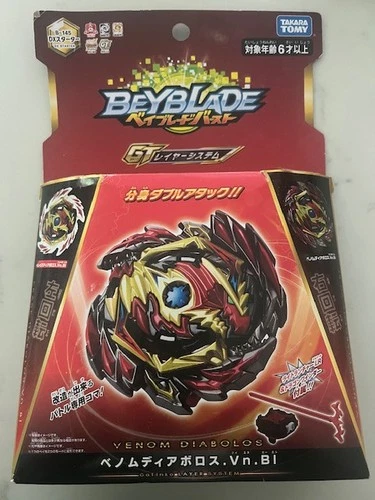 Beyblade Burst B-145 Venom Diabolos.vn.bl DX Starter Takara TOMY 100 Original