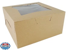 Southern Champion Tray 23053K Kraft Paperboard Lock Corner Window