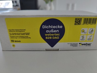 Weber Dichtecken außen Webertec  828 DAG 10 Stück 